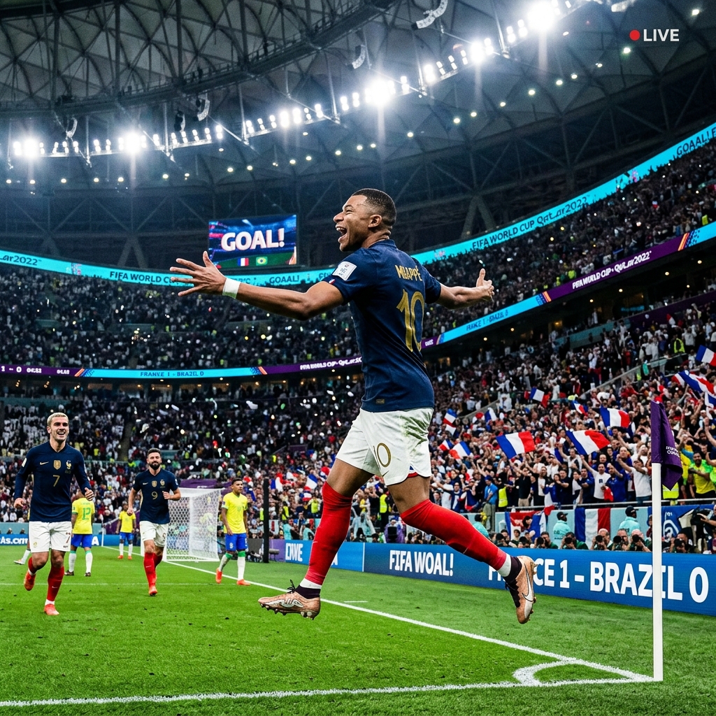 FIFA World Cup football action