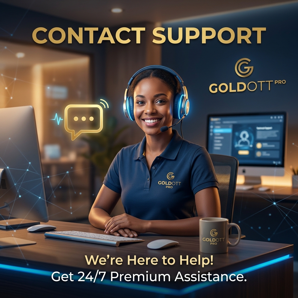 Contact GoldOTT Pro