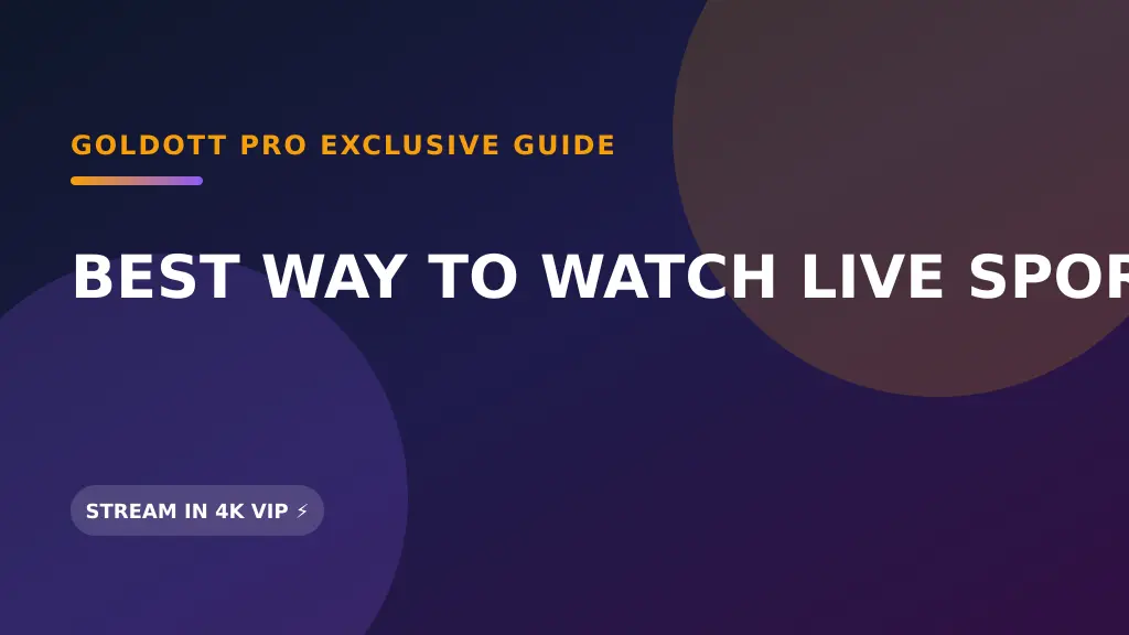 best way to watch live sports without cable