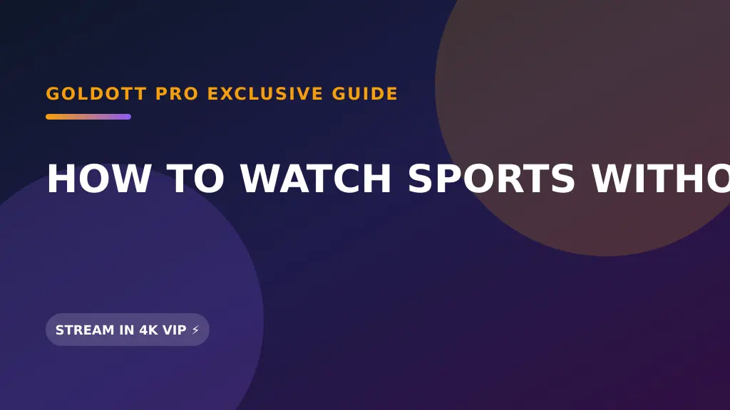 how to watch sports without cable